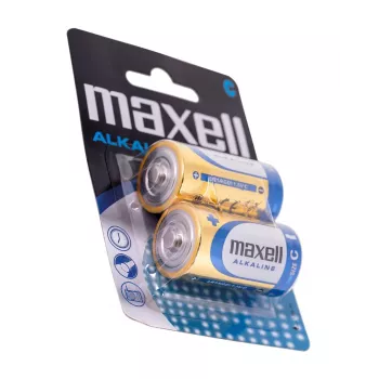 Pila desechable MAXELL LR14 (C) alcalina 1,5 V, 2 uds., blíster