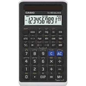 CASIO Calculadora escolar FX-82SOLARII-W-ET4 (FX82SOLARIIWET4)