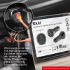 Cargador de coche para portátil CLUB3D 36 vatios, Coche, Mechero, 24 V, Negro