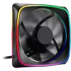 Ventilador Sharkoon RGB SHARK Lights 12 cm negro