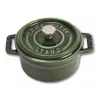 Staub 40509-804 Mini Cocotte 10 cm, verde albahaca, hierro fundido
