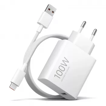 Set de cargador de pared Xiaomi 100W Charging Combo (Type-A) EU – Adaptador USB Type-A de alto rendimiento