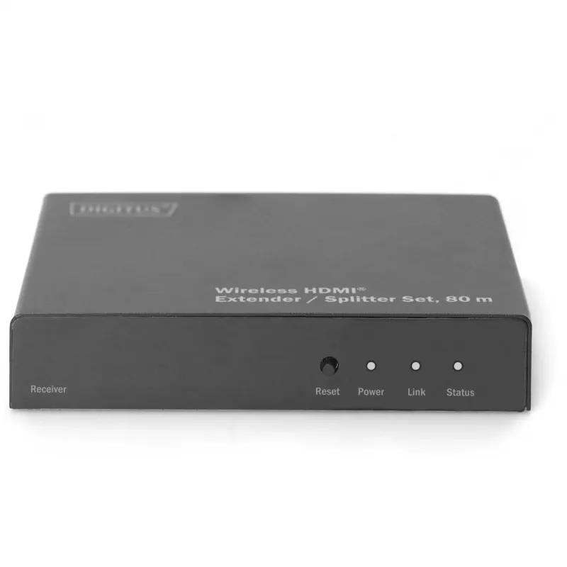 Receptor AV Digitus DS-55315 set divisor/extensor HDMI inalámbrico 80m