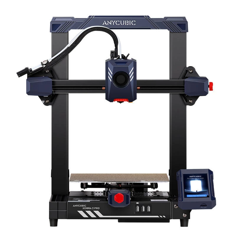 Impresora 3D AnyCubic Kobra 2 Pro K2RC0BK-Y-O con doble eje Z y nivelación automática de la cama