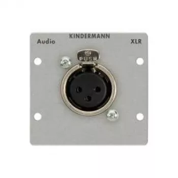 Conector hembra XLR Kindermann 7444000412