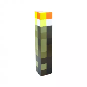 Lámpara de mesa Paladone Torch Light PP9202MCFV3 diseño Minecraft a pilas
