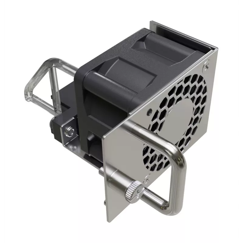 Ventilador Mikrotik MT-HOTSWAPFAN negro acero inoxidable compatibilidad Mikrotik CCR2216-1G-12XS-2XQ