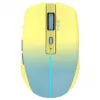 Cian Technology GmbH INCA ratón IWM-511RS Bluetooth+inalámbrico RGB color base amarillo