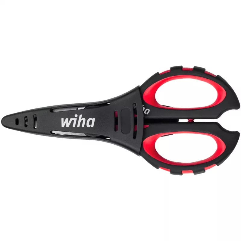 Wiha 41923 tijeras de electricista con función de crimpado