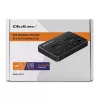 Qoltec 52274 Base de acoplamiento para SSD M.2 | NVMe | SATA | USB-C | DUAL 2 x 2TB