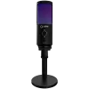LORGAR SMP40, micrófono RGB con botón de silencio externo y soporte de metal, negro