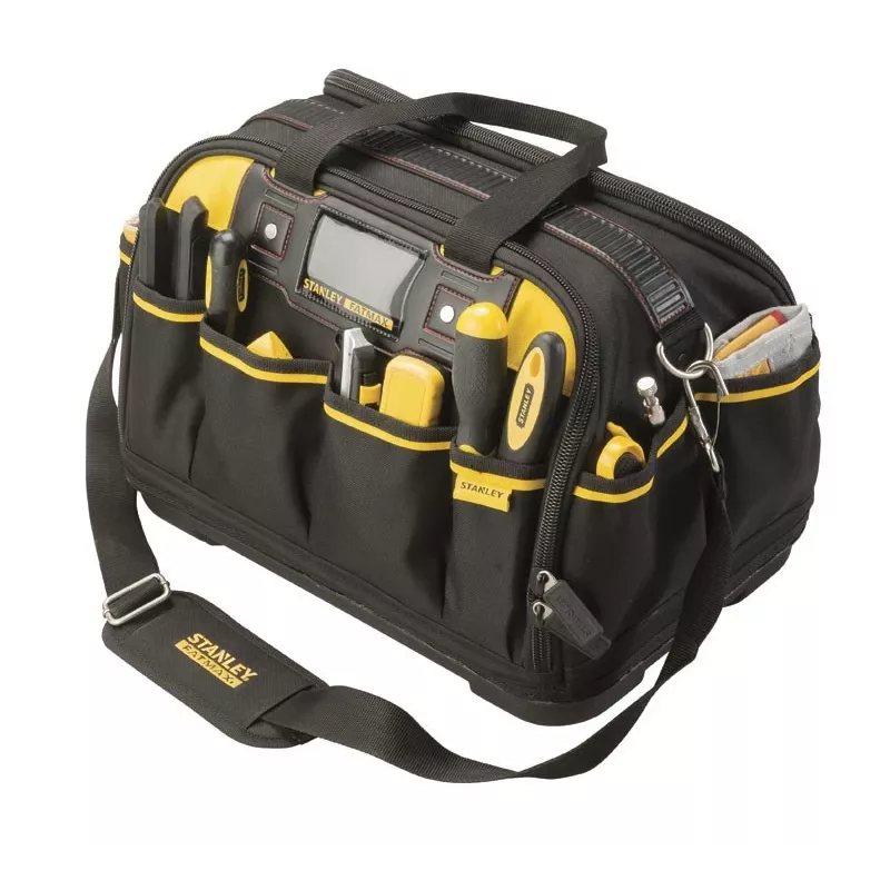 Bolsa de herramientas STANLEY FATMAX Multi Access FMST1-73607, poliéster, 430 × 280 × 300 mm, 2 asas, correa de hombro