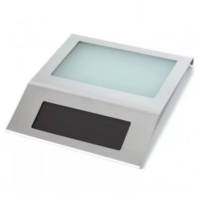 Luz solar LED de exterior para número de casa MACLEAN MCE172 – iluminación nocturna solar para visibilidad de la dirección