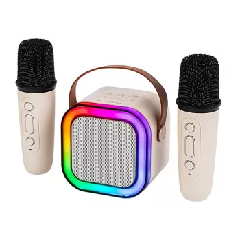 Altavoz de karaoke, Altavoz Bluetooth KARAOKE RGB, 30W