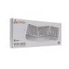Teclado inalámbrico SBOX WK-905 US — beige, conexión USB inalámbrica, distribución US