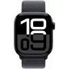 Apple Watch Series 10 GPS 42mm carcasa de aluminio negro azabache con correa deportiva Loop tinta