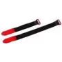 Brida perforada Cimco 181900 negro rojo 240 mm 25 mm