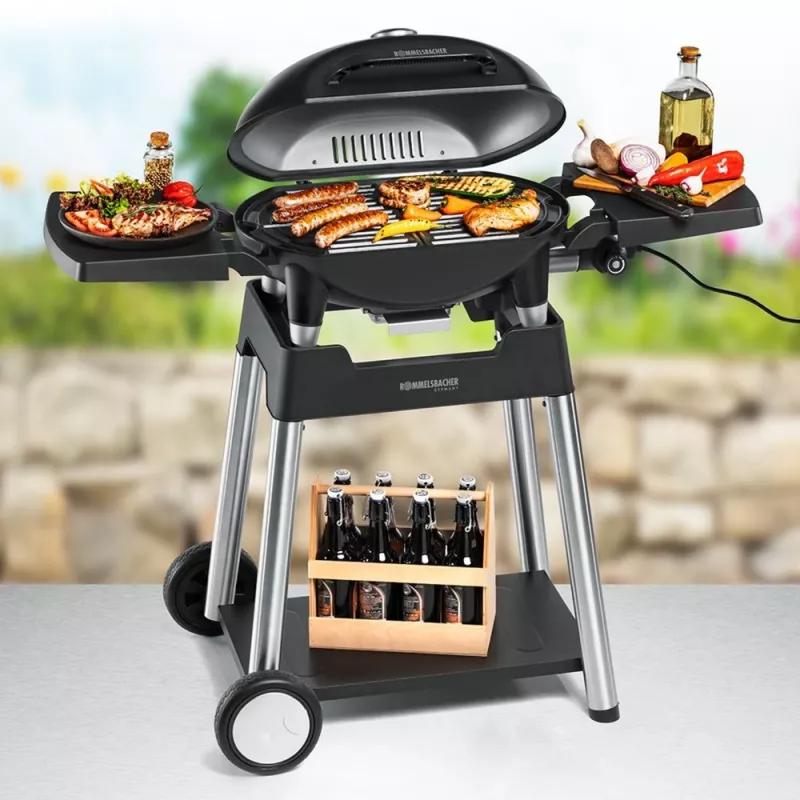 Rommelsbacher BBQ 4100/S Barbacoa Negra