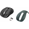 YENKEE YMS 2010BK GYRO Dual ratón inalámbrico, Bluetooth + USB 2,4 GHz
