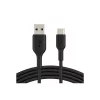 Cable USB-A a USB-C 3m negro