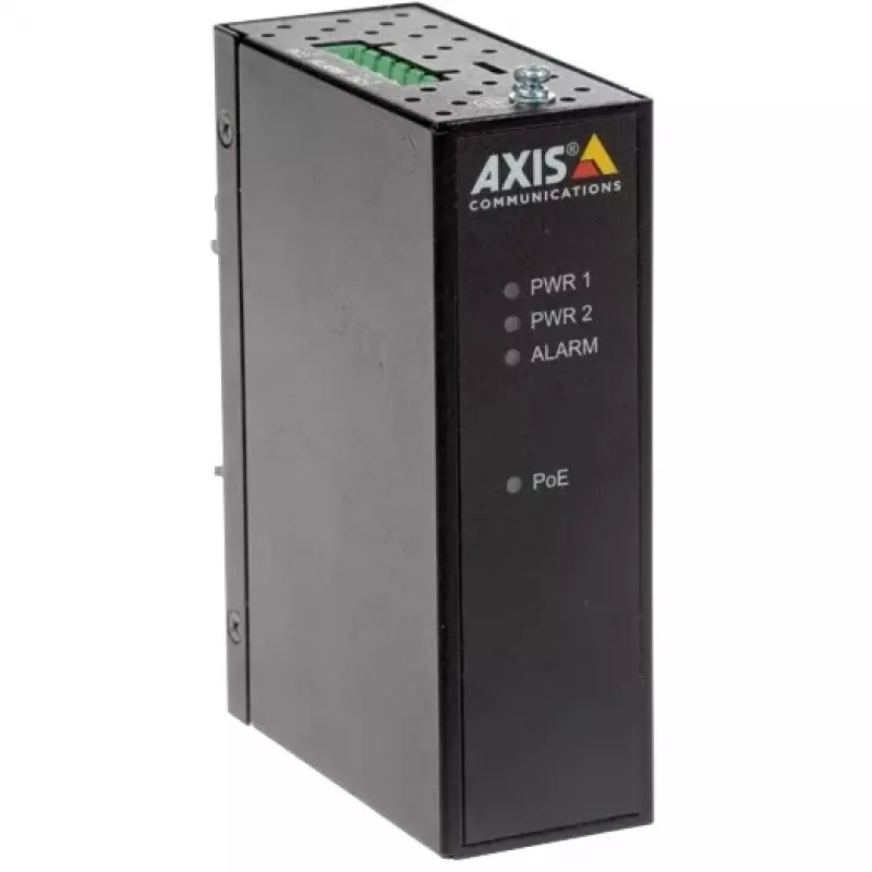 AXIS T8144 Industrial Midspan - inyector de alimentación - DC 20 60 vatios - negro (01154-001)