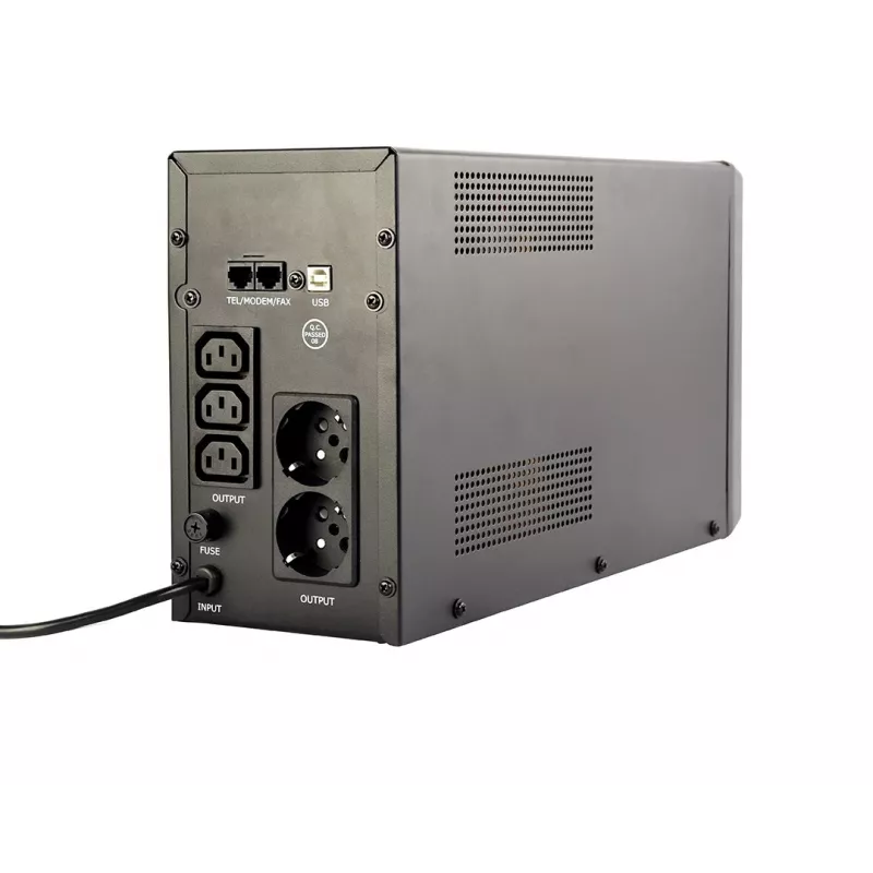 SAI (sistema de alimentación ininterrumpida) Gembird EG-UPS-035 Line-Interactive 2 kVA 1200 W 5 salidas AC