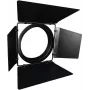 Limitador de aletas de luz EUROLITE THA-250F negro (modelo 41602141) para focos montados en truss