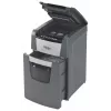 Destructora de papel Rexel Optimum AutoFeed+ 130X corte cruzado 55 dB 22 cm negra, plateada