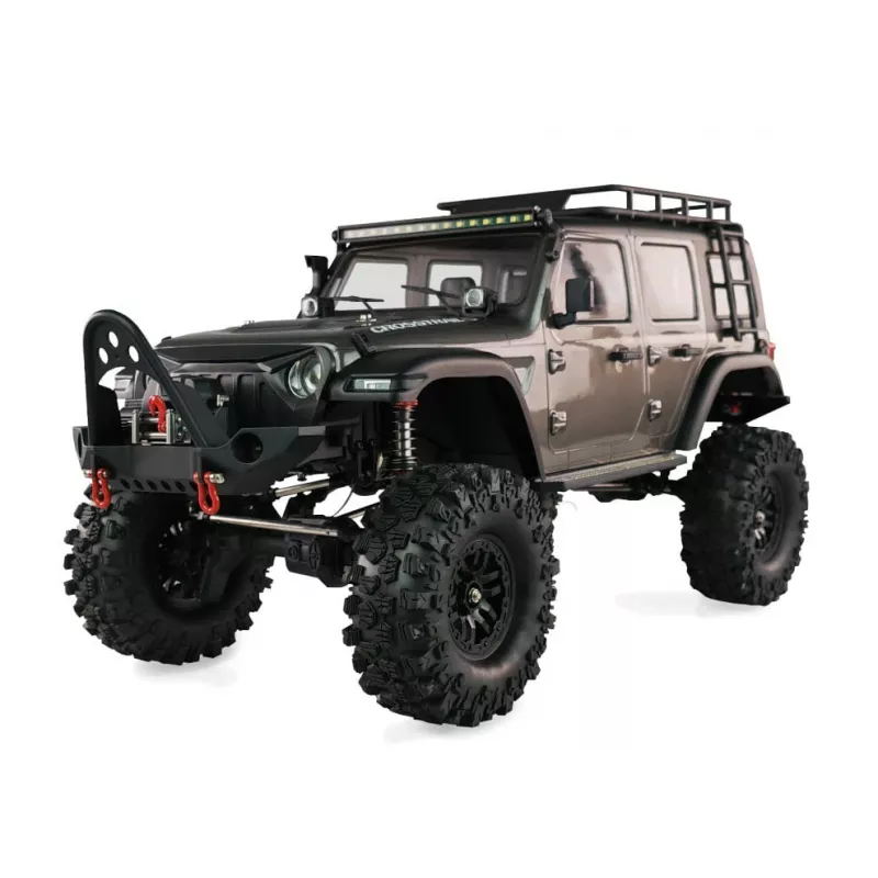 Coche RC Amewi AMXRock Crosstail Crawler 4WD 1:10 ARTR antracita - gris (22657)