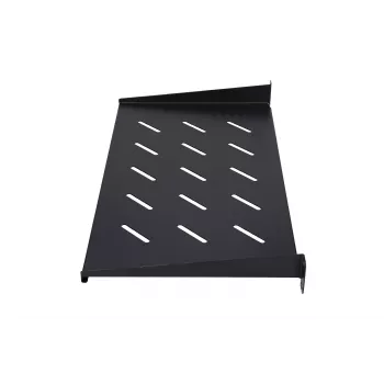 Extralink EX.14480 bandeja para armarios de 19 pulgadas, acero, negra, 1U, 350 mm