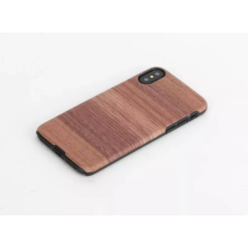 Funda para móvil man and wood para iPhone X/XS, Strato negro, carcasa rígida protectora