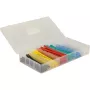 Aislamiento para cables DeLOCK 86264 multicolor 100 uds.
