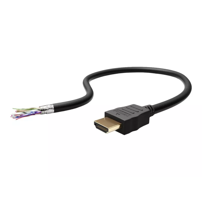 Cable HDMI Goobay 41082 1 m HDMI Type-A (estándar) 2 x HDMI Type-A (estándar) negro (41082)