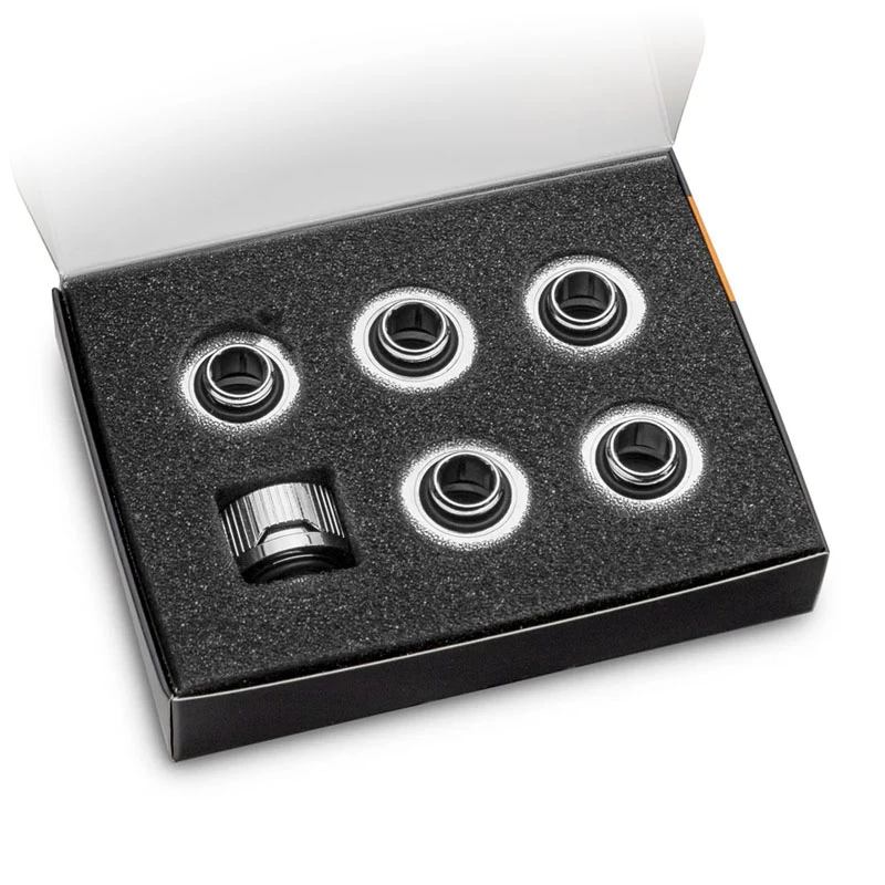 EK Water Blocks EK-Quantum Torque HDC 16 - Paquete de 6, plata
