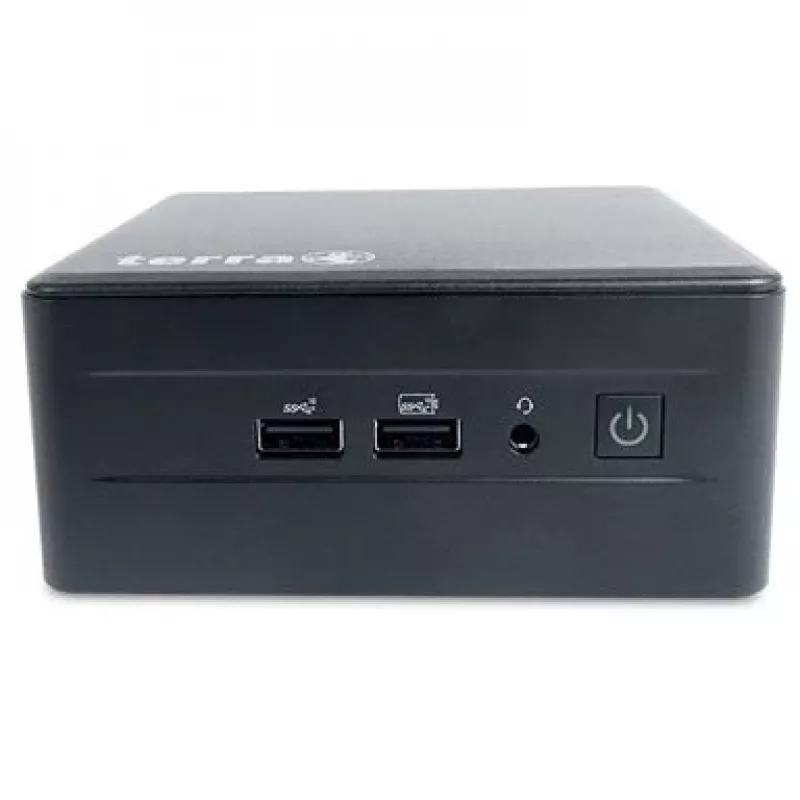 TERRA 1009994 PC/Estación de trabajo Intel® Core™ i3 i3-1315U 8 GB DDR4-SDRAM 500 GB SSD Windows 11 Pro Mini PC Negro