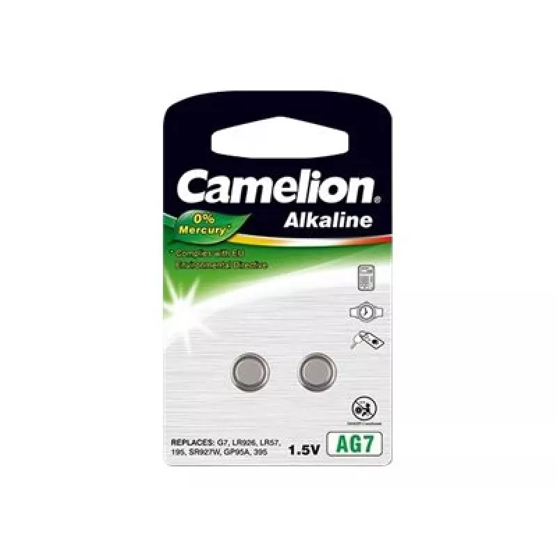 Camelion | AG7/LR57/LR926/395 | Pila de botón alcalina | 2 uds.