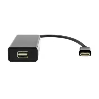 Adaptador USB-C a Mini DisplayPort ProXtend USBC-MINIDP-0002 20 cm negro cable