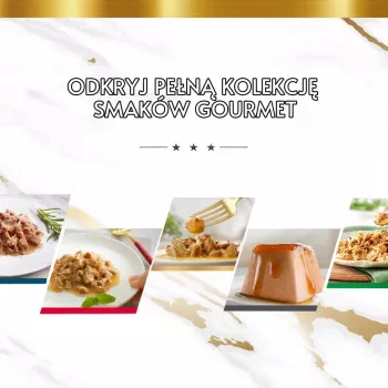 Comida húmeda para gatos multipack Purina Nestlé Gourmet Gold Mus Mix 48×85 g latas surtido de variedades