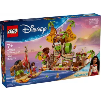 LEGO Disney Kakamora-Barke Spielset 43258 – 572 piezas, 2 minifiguras, para niños a partir de 7 años
