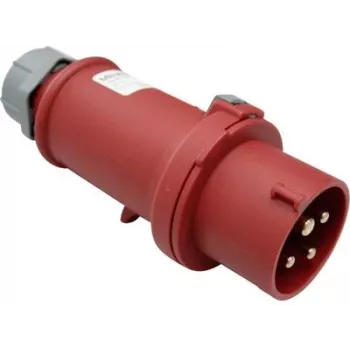 Conector macho CEE 32 A 4 polos 400 V AS Schwabe 60572