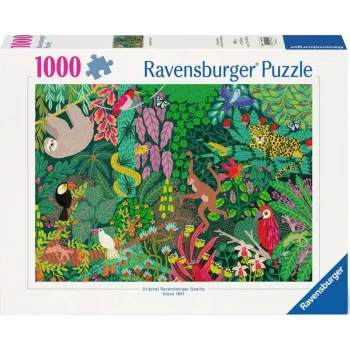 Ravensburger 12001432 puzle „Selva tropical mágica“, 1000 piezas, a partir de 14 años