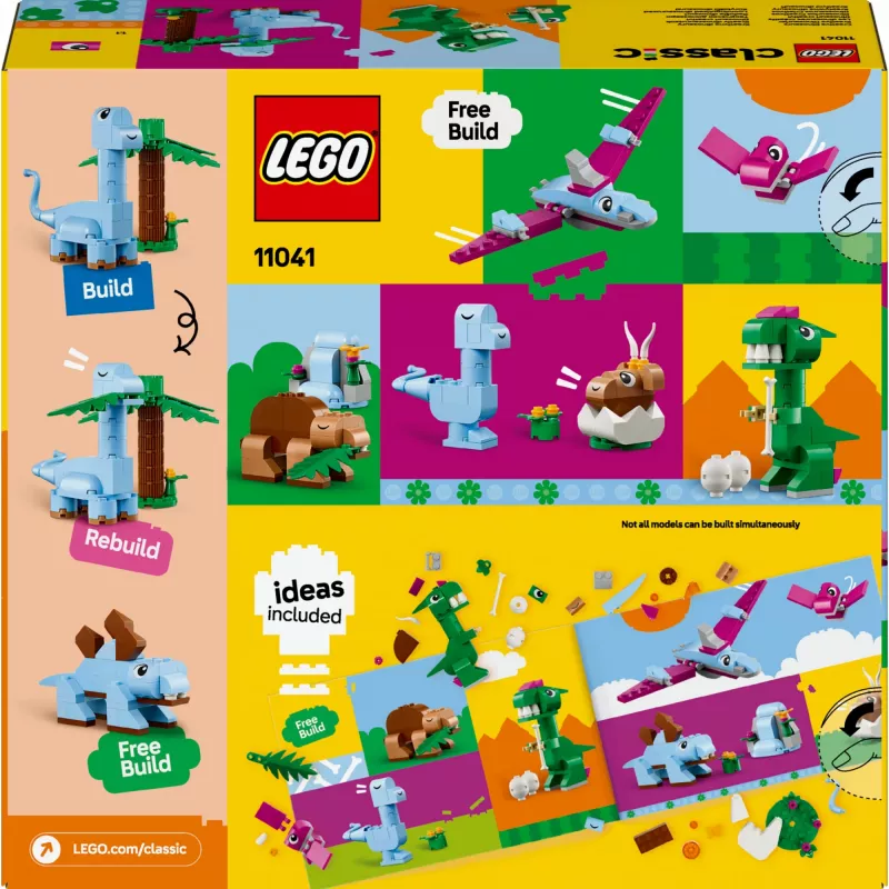 LEGO CLASSIC 11041 Dinosaurios creativos