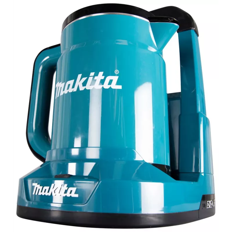 Hervidor de agua a batería DKT360Z, 36 voltios (2x 18 voltios) (azul/negro, sin batería ni cargador, 0,8 litros)