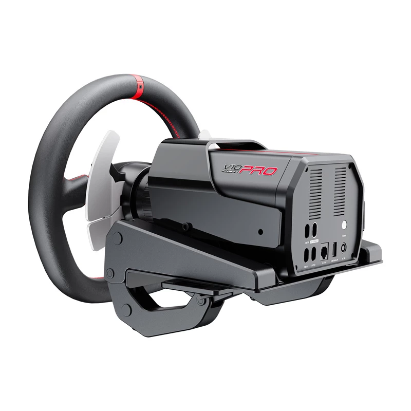 Set de volante y pedales PXN V10 Pro para PC, PS4, Xbox One, Xbox Series X|S — compatible con Force Feedback, conexión USB