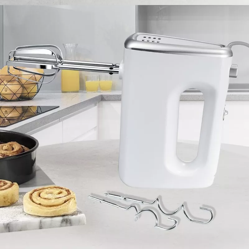 Batidora de mano Maestro MR-503, blanca, batidora de mano eléctrica
