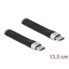 Cable plano FPC USB Type-C a USB Type-C DeLOCK 85770