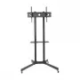 ART STO S-08A Carro de TV móvil con soporte para pantallas de 30-65 pulgadas, máx. 60 kg