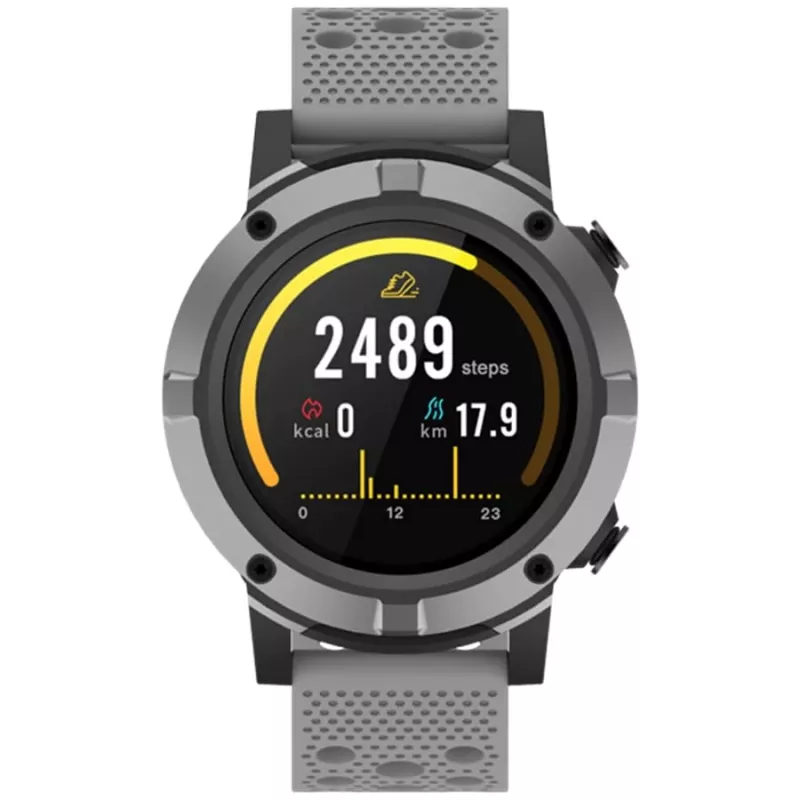 Denver SW-660 Smartwatch GPS, 1,3" AMOLED, correa gris