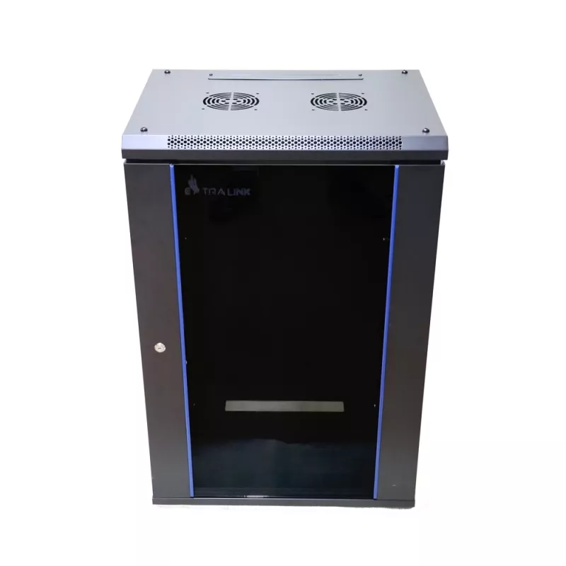 Rack de pared Extralink 18U 600x450 negro