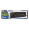 Teclado con cable ESPERANZA EK134 Full-Size 100% USB, negro, cable de 1,45 m